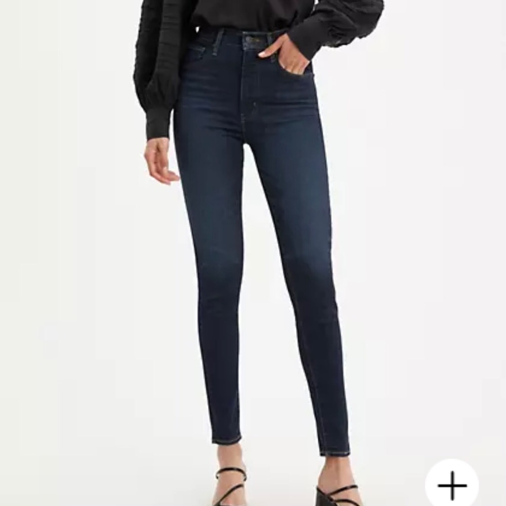 Levi’s Mile High premium jeans, darkest blue 26
